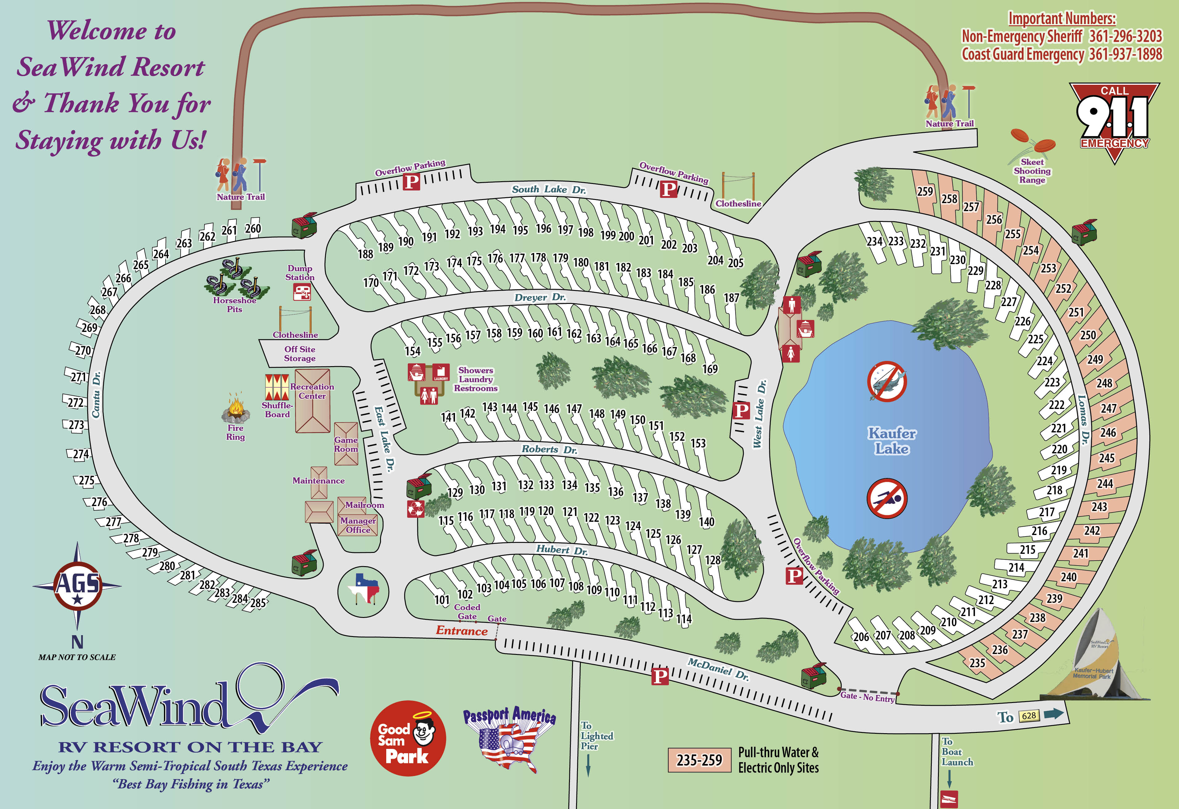 SeaWind RV Resort Riviera, TX Campground Reviews